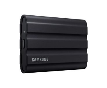 2 TB SSD SERIE PORTABLE T7 SHIELD BLACK SAMSUNG EXTERNO