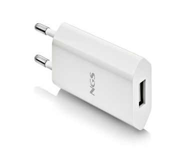 CARGADOR PARED AUTOMATICO 1XUSB 5V 1A BLANCO TOOQ