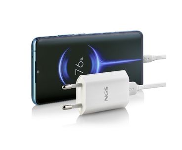 CARGADOR PARED AUTOMATICO 1XUSB 5V 1A BLANCO TOOQ