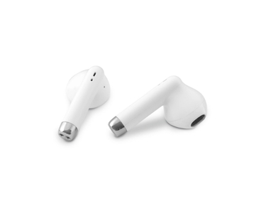 AURICULARES BLUETOOTH CON MICROFONO TWS-01 BLANCO COOLBOX