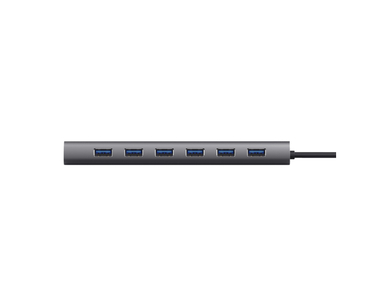 HUB HALYX ALUMINIUM USB-A 3.2 Gen 1 CON 7 PUERTOS USB-A TRUST