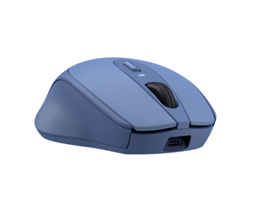 RATON OPTICO WIRELESS RECARGABLE ZAYA AZUL TRUST