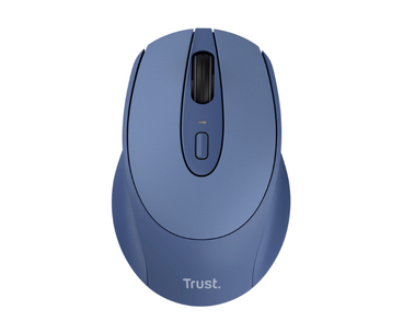RATON OPTICO WIRELESS RECARGABLE ZAYA AZUL TRUST