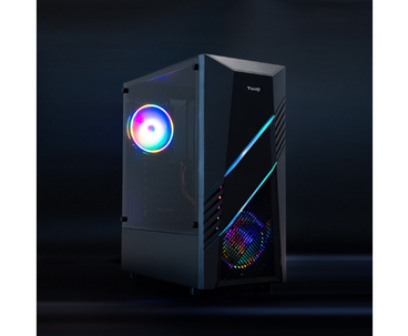 CAJA SEMITORRE ATX BIOHAZARD GAMING NEGRO TOOQ