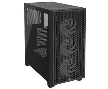 CAJA SEMITORRE ATX 3000D RGB AIRFLOW TG BLACK CORSAIR