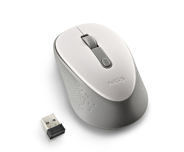 RATON OPTICO WIRELESS DEW BLANCO NGS