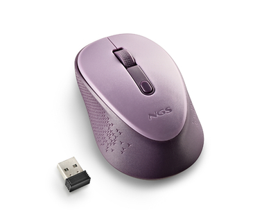 RATON OPTICO WIRELESS DEW MORADO NGS