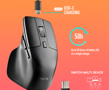 RATON HIT-RB WIRELESS RECARGABLE NGS