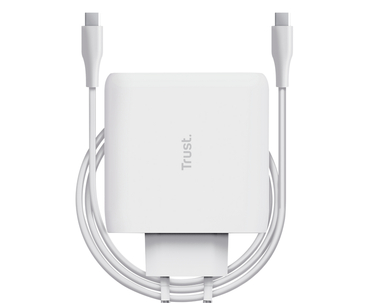 CARGADOR PARED/VIAJE USB-C 100W MAXO BLANCO TRUST