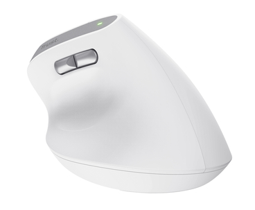 RATON OPTICO WIRELESS ERGONOMICO VERTICAL BAYO II BLANCO TRUST