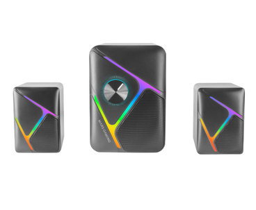 ALTAVOCES BLUETOOTH MS-H21 RGB NEGRO MARS GAMING