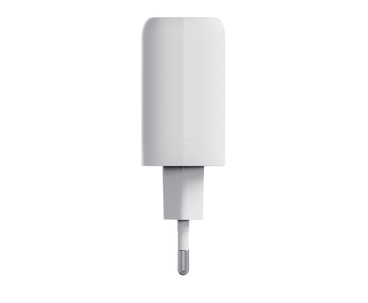 CARGADOR PARED/VIAJE USB-C 65W + CABLE USB-C MAXO BLANCO TRUST