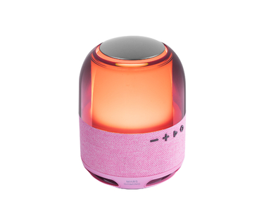 ALTAVOZ BLUETOOTH RGB MS-FLOW 360º ROSA MARS GAMING