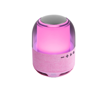 ALTAVOZ BLUETOOTH RGB MS-FLOW 360º ROSA MARS GAMING