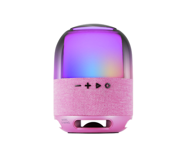 ALTAVOZ BLUETOOTH RGB MS-FLOW 360º ROSA MARS GAMING