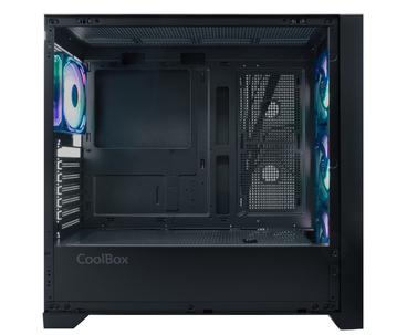 CAJA GAMING TORRE ATX GE2000 DUALVIEW ARGB NEGRO COOLBOX