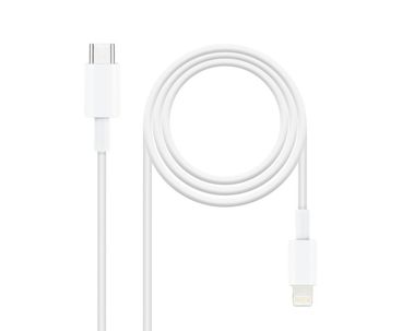 CABLE LIGHTNING A USB-C 0.5M NANOCABLE